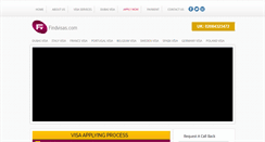 Desktop Screenshot of findvisas.com
